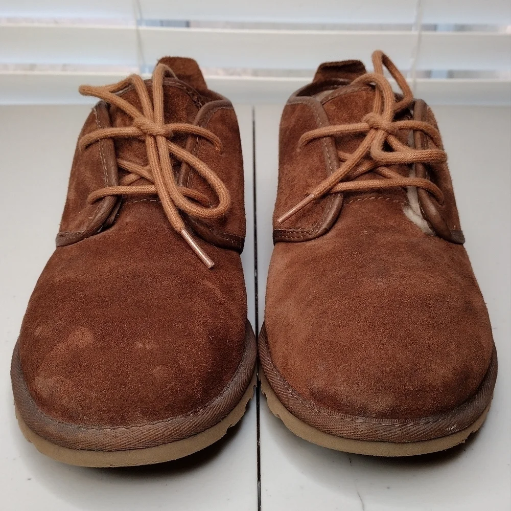 UGG Maksim Men's Brown Suede Business Casual Lace Up Ankle Chukka Boots Sz 7
